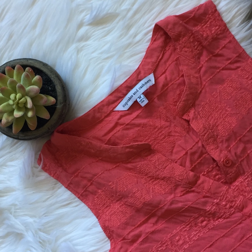 Cupcakes and cashmere blouse M